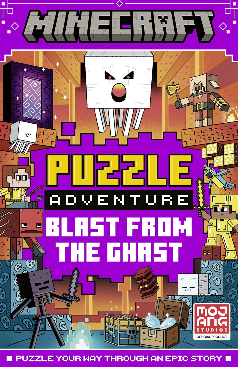 Minecraft Puzzle Adventure Blast From The Ghast/Product Detail/Childrens