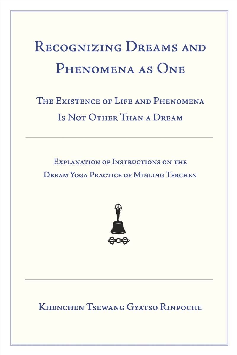 Recognizing Dreams And Phenomena As One/Product Detail/Religion & Beliefs