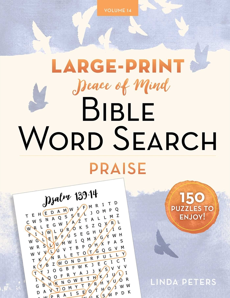 Peace Of Mind Bible Word Search: Praise/Product Detail/Religion & Beliefs