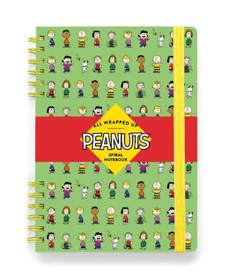 All Wrapped Up: Peanuts Spiral Notebook/Product Detail/Notebooks & Journals