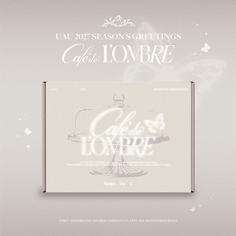 Uau - Cafe De L'Ombre_Recipe.For.U 2027 Season's Greetings/Product Detail/KPOP Merch