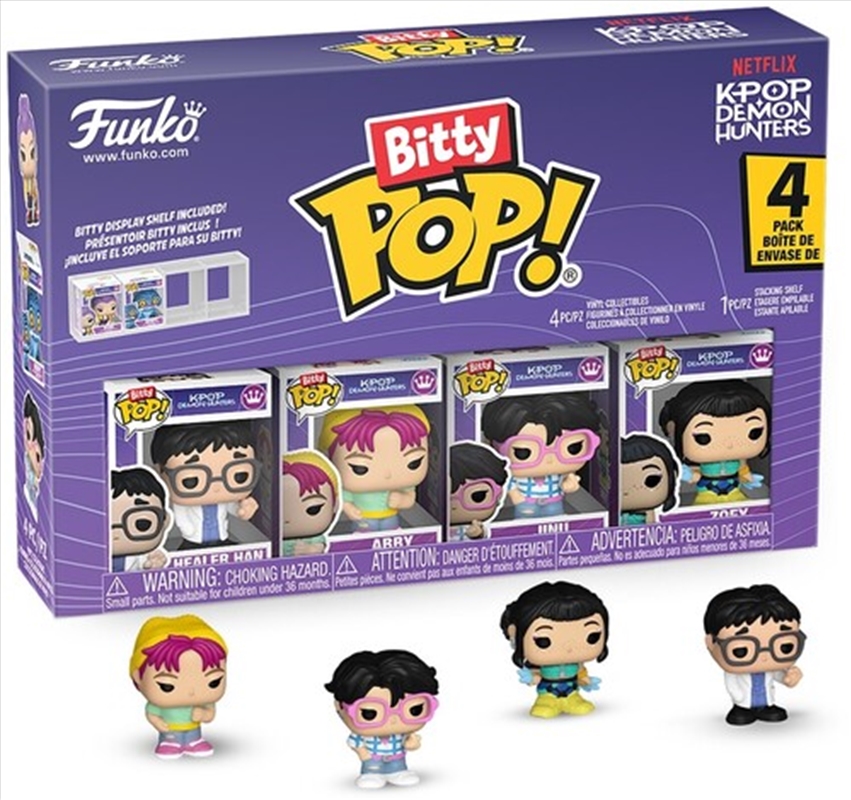 KPop Demon Hunters - Zoey Bitty Pop! 4-Pack/Product Detail/Funko Collections