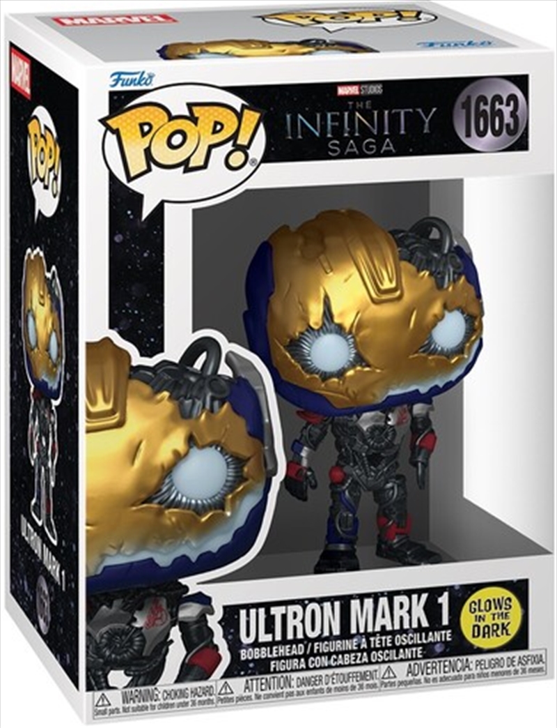 Marvel: Infinity Saga - Ultron Mark 1 Glow Pop! Vinyl/Product Detail/Standard Pop Vinyl