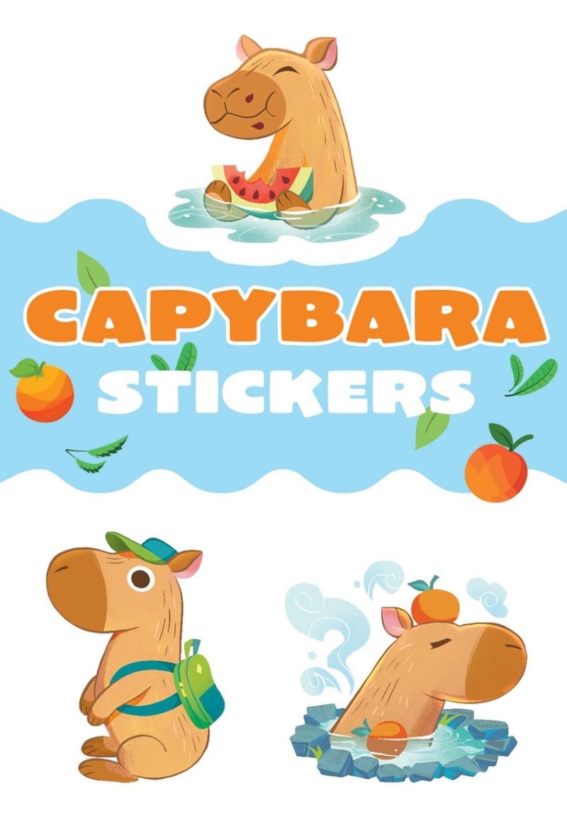 Capybara Stickers/Product Detail/Kids Activity Books