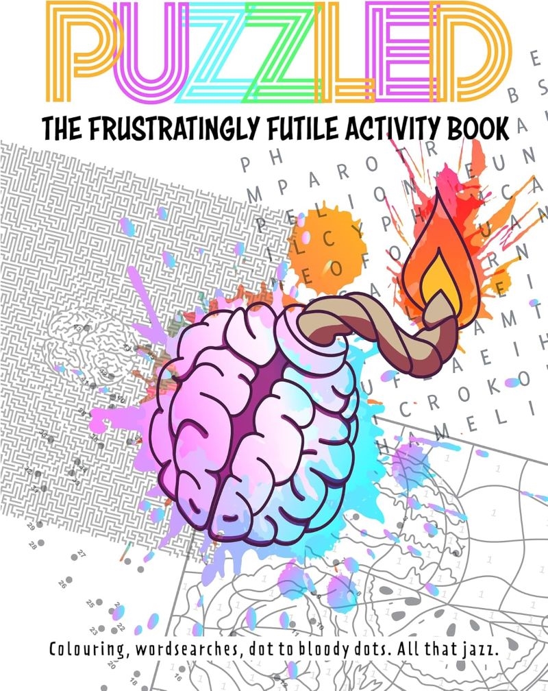 Puzzled: The Frustratingly Futile Activity Book/Product Detail/Adults Activity Books