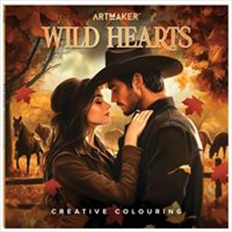 Art Maker Wild Hearts Colouring Book/Product Detail/Adults Colouring