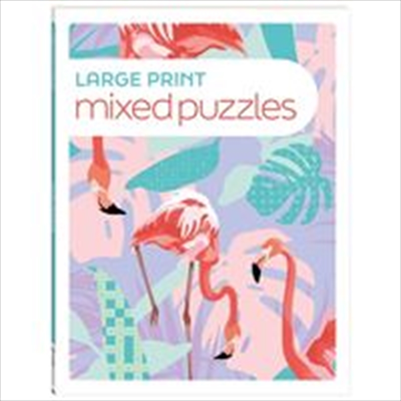 Large Print Puzzles Mixed Puzzles/Product Detail/Adults Activity Books