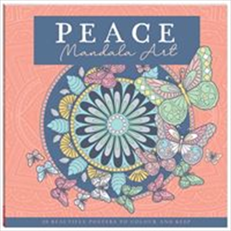 Mandala Poster Art - Peace/Product Detail/Adults Colouring