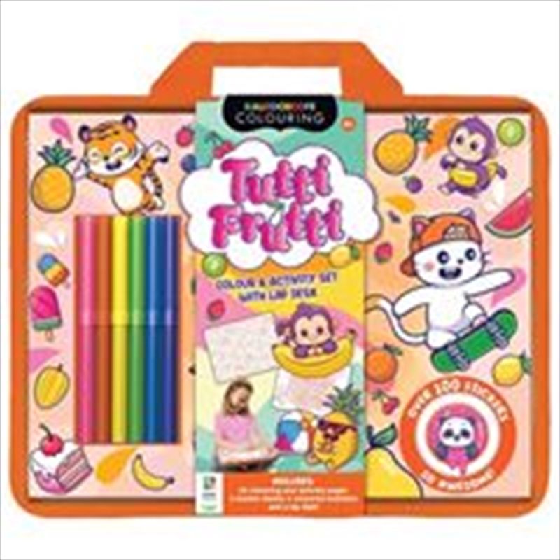 Tutti Frutti Colouring Set with Lap Desk/Product Detail/Kids Activity Books