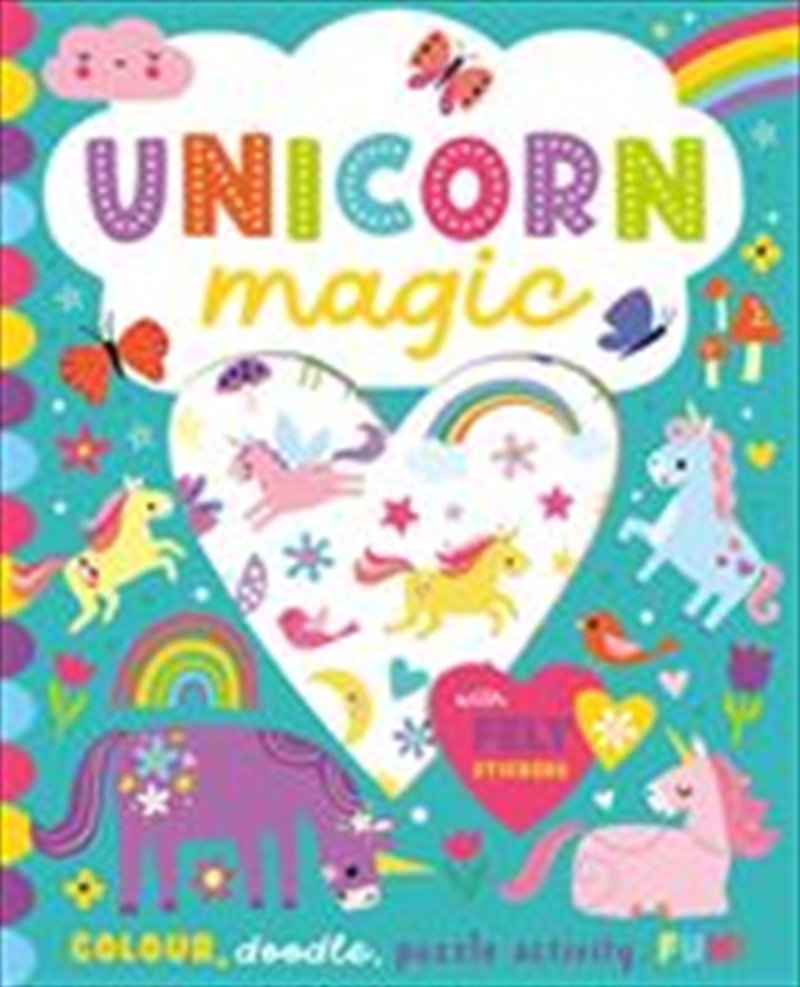 Unicorn Magic Felt Sticker Book/Product Detail/Kids Activity Books