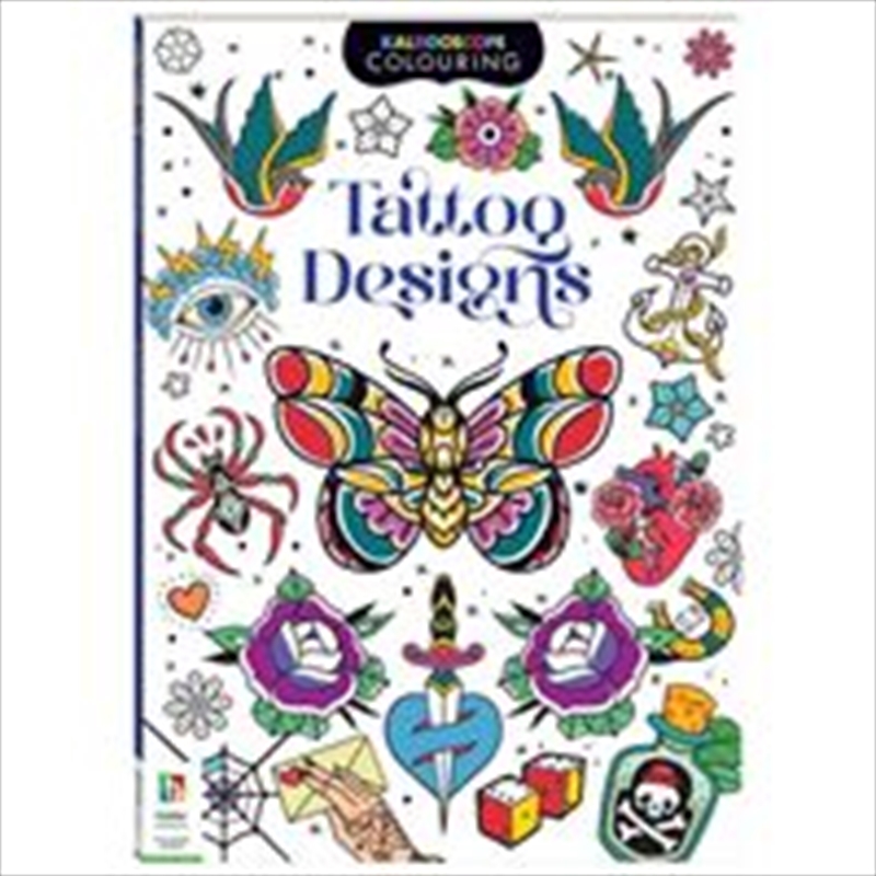 Kaleidoscope Colouring Tattoo Designs/Product Detail/Adults Colouring