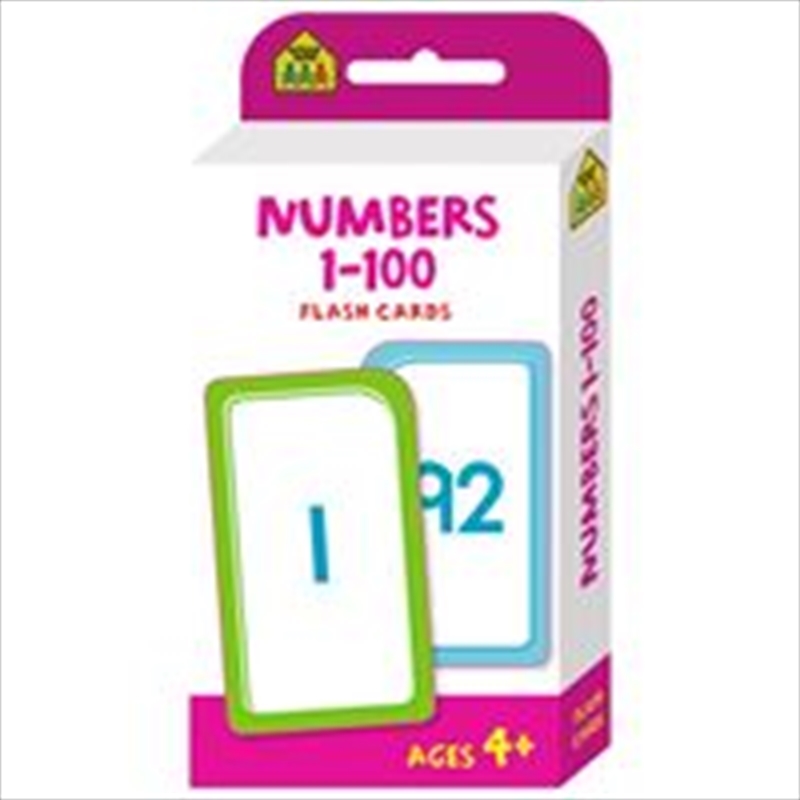 School Zone Numbers 1-100 Flash Cards/Product Detail/Maths