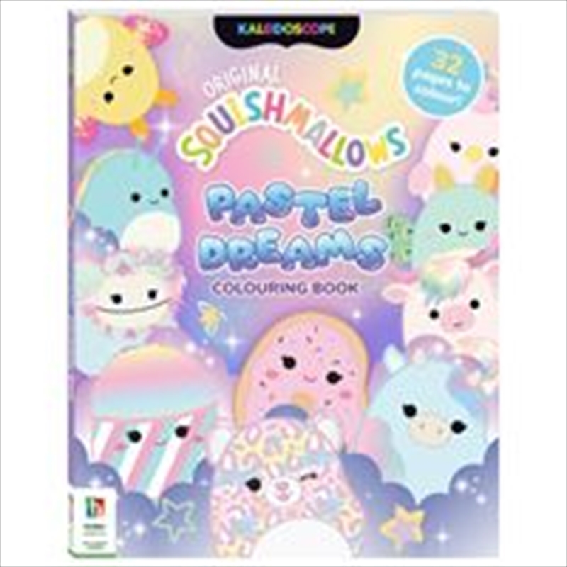 Squishmallows Colouring Book  Pastel Dreams/Product Detail/Kids Colouring