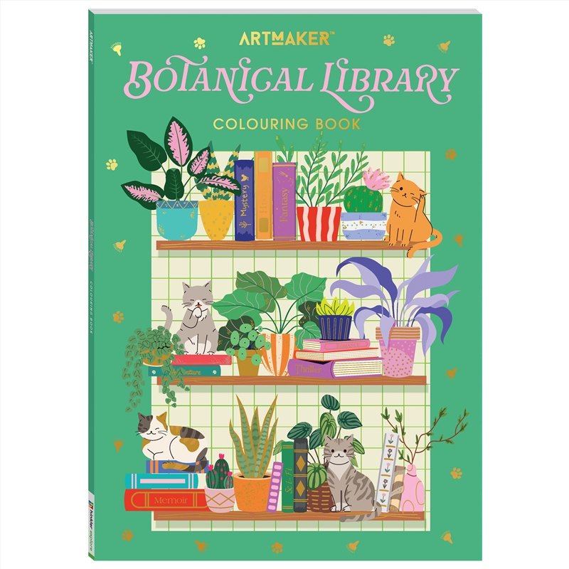 Art Maker Colouring Botanical Library/Product Detail/Adults Colouring