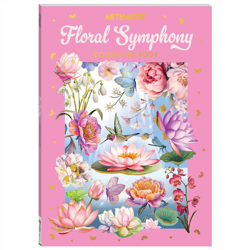 Art Maker Colouring Floral Symphony/Product Detail/Adults Colouring
