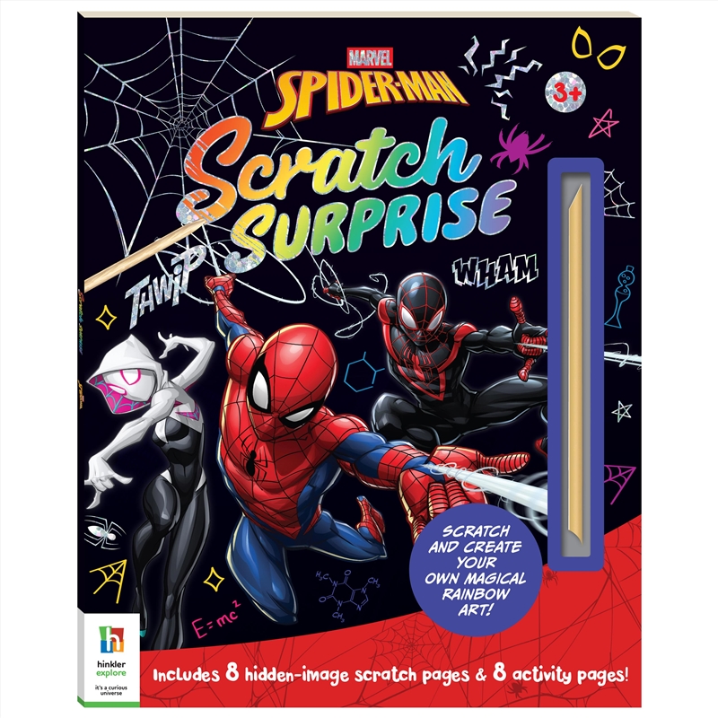 Scratch Surprise Spider-Man/Product Detail/Kids Activity Books