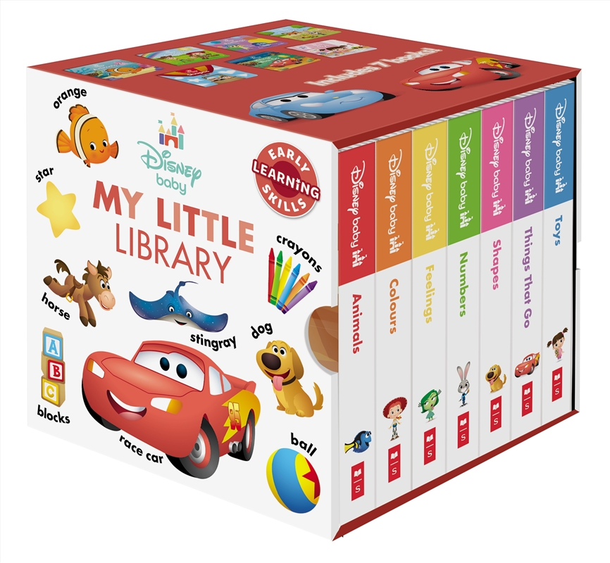 Lightning Mcqueen: My Little 7-Book Library Cube/Product Detail/Early Childhood Fiction Books