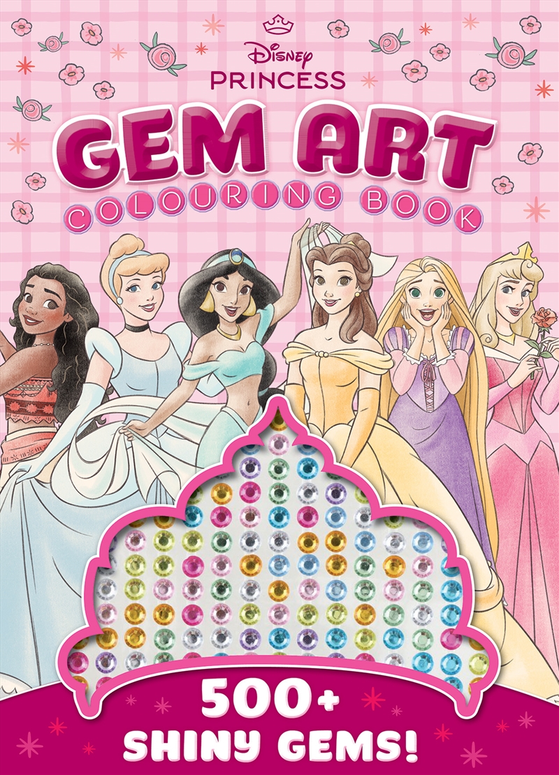 Disney Princess: Gem Art Colouring Book/Product Detail/Kids Colouring