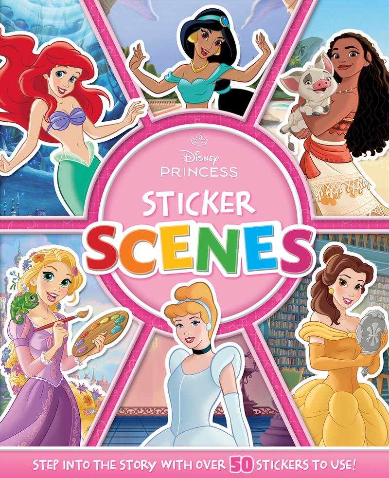 Disney Princess: Sticker Scenes/Product Detail/Kids Activity Books