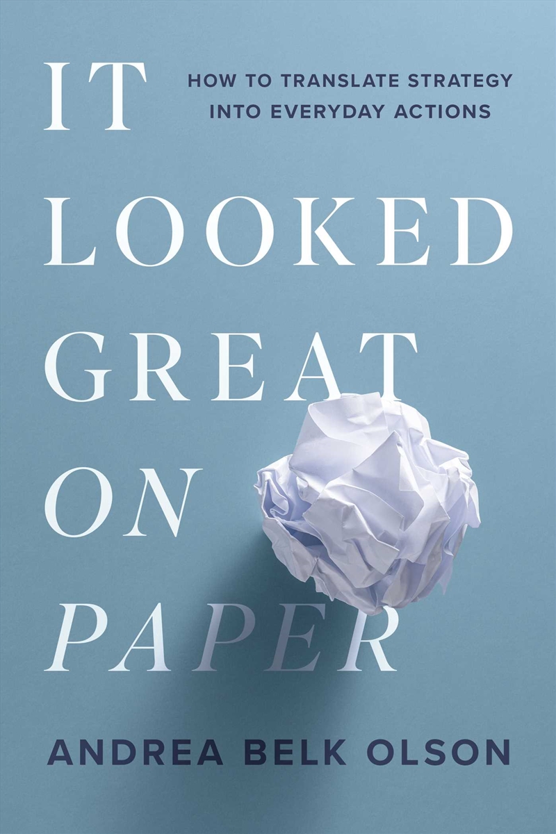 It Looked Great On Paper/Product Detail/Business Leadership & Management