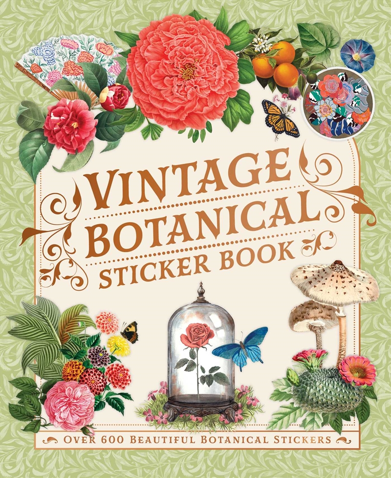 Vintage Botanical Sticker Book/Product Detail/Adults Activity Books