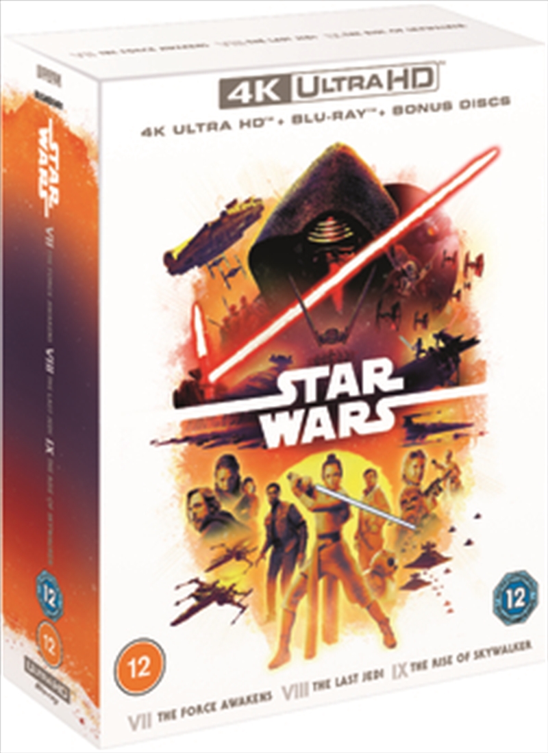 Star Wars Trilogy - The Force Awakens / The Last Jedi / The Rise Of Skywalker/Product Detail/Drama
