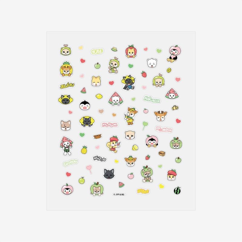 Sweet Picnic With Nexzoo Official Md Micro Deco Sticker/Product Detail/KPOP Merch