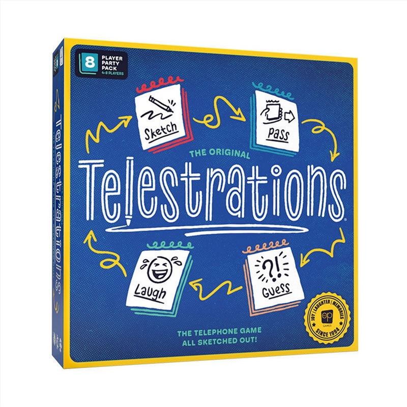 Telestrations 8 Player Original 2025/Product Detail/Board Games