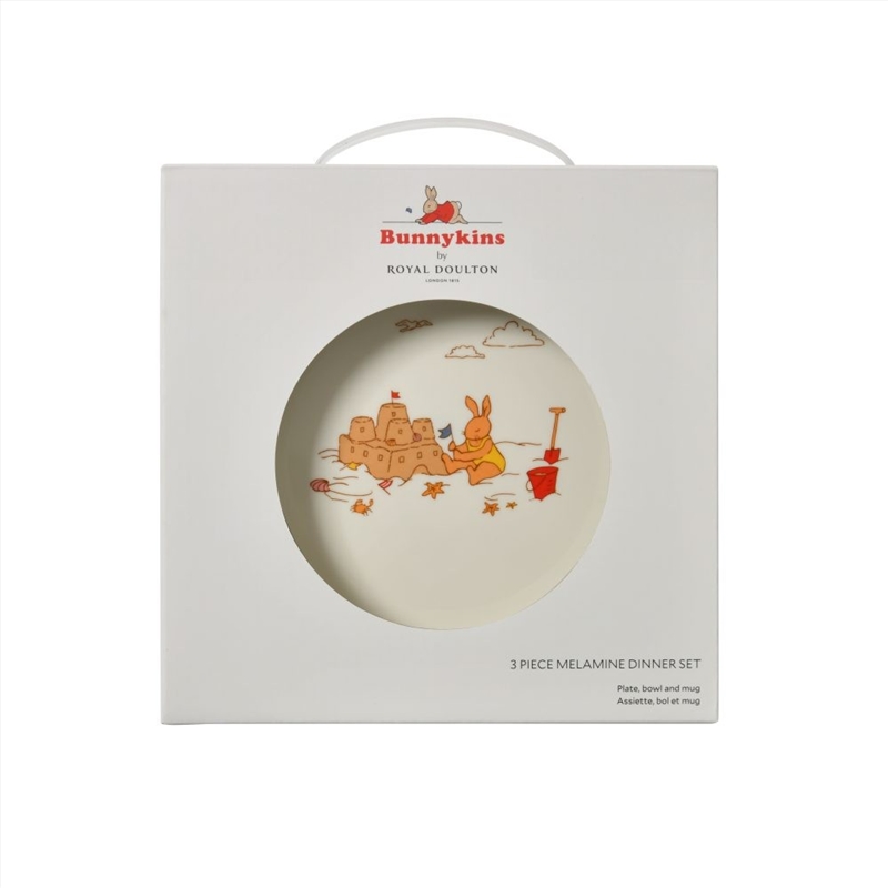 Bunnykins Melamine 3pc Set - Natural/Product Detail/Diningware