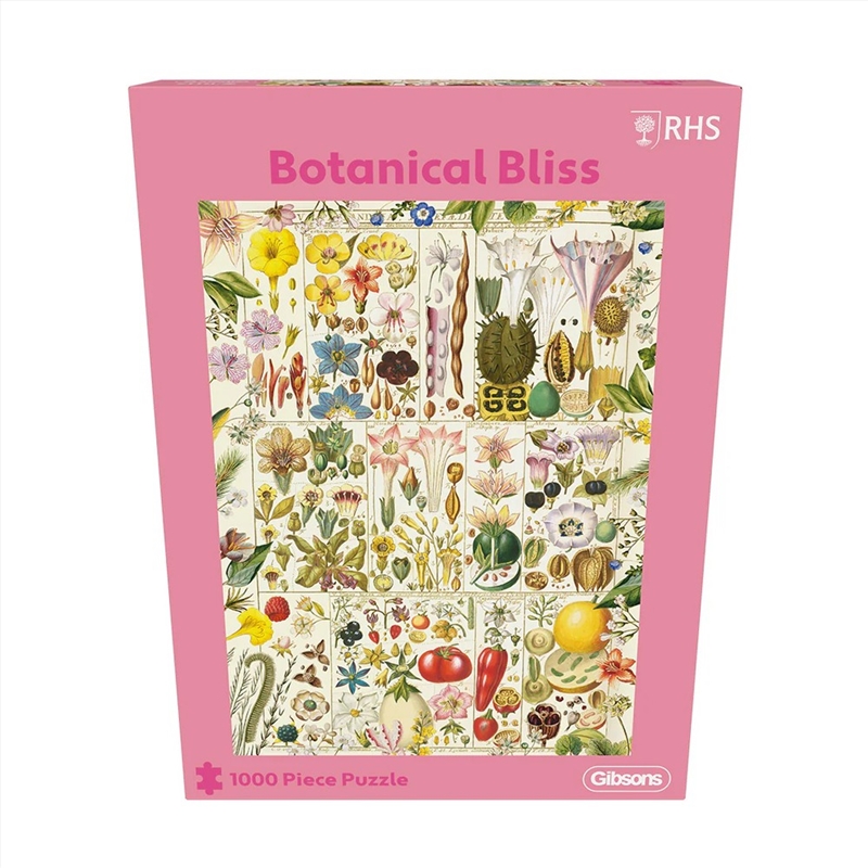Gibsons - Rhs Botanical Bliss 1000Pc/Product Detail/Jigsaw Puzzles