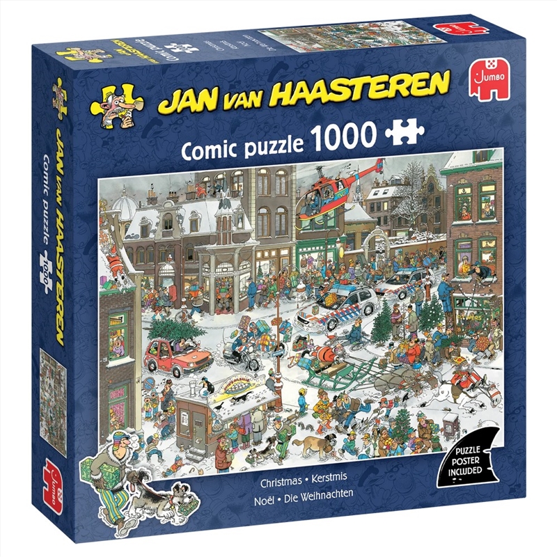 Jumbo Jan van Haasteren - Christmas 1000Pc/Product Detail/Jigsaw Puzzles