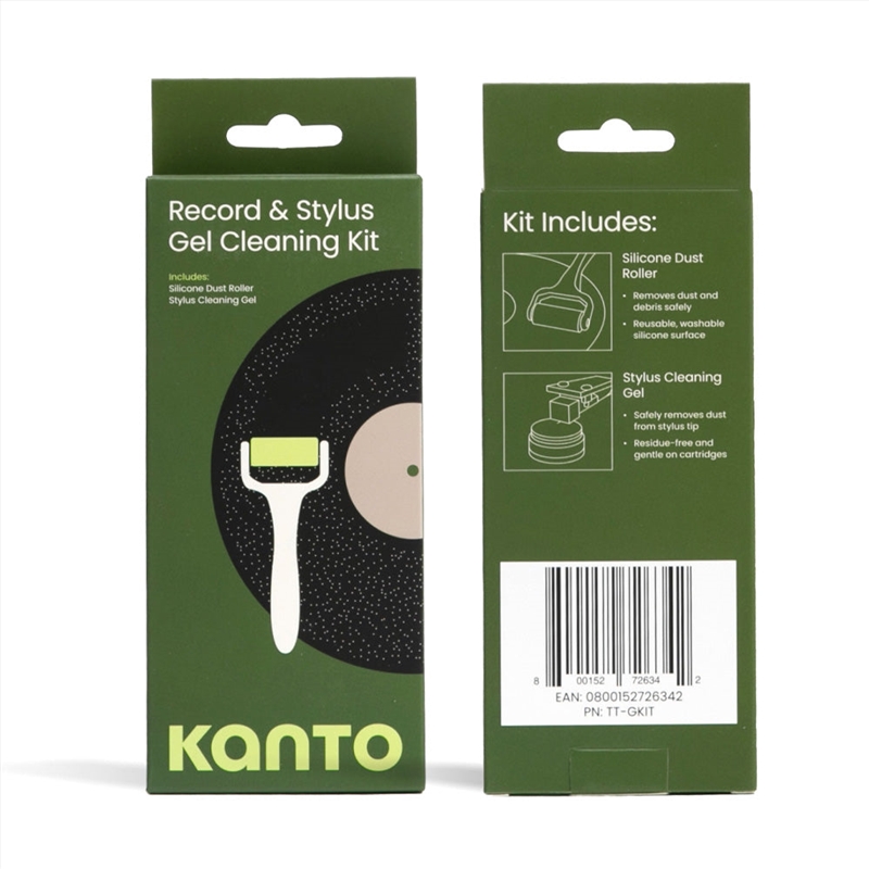 Kanto TT-GKIT Record and Stylus Gel Cleaning Kit/Product Detail/Accessories