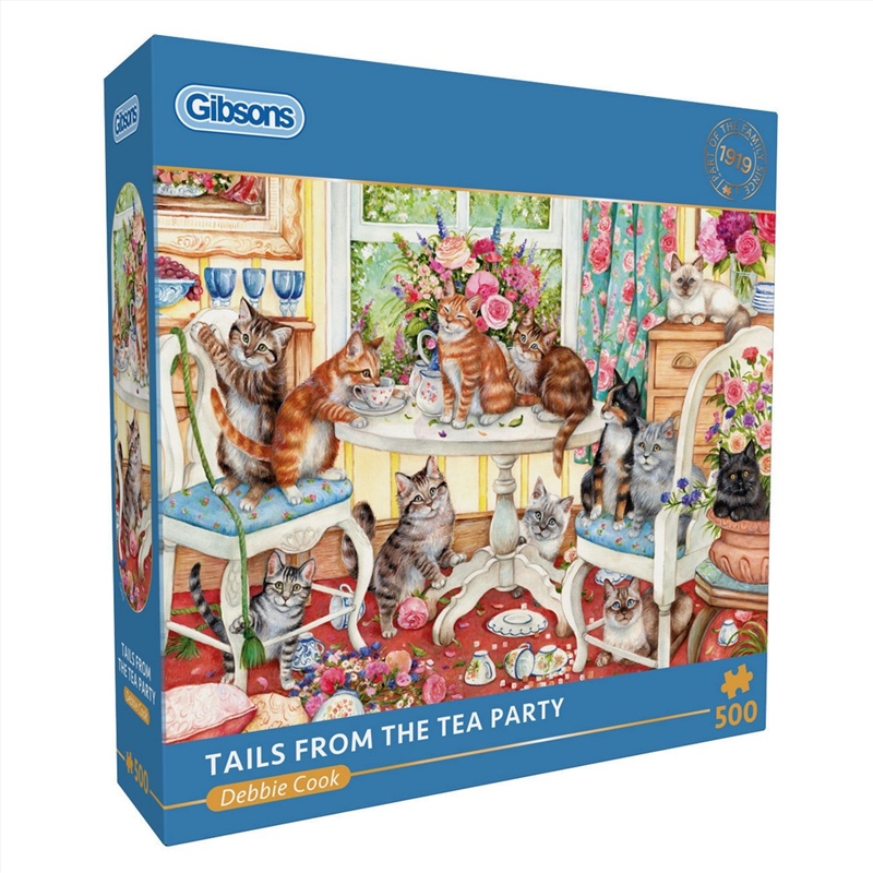 Gibsons - Tails from the Tea Party (500)/Product Detail/Jigsaw Puzzles