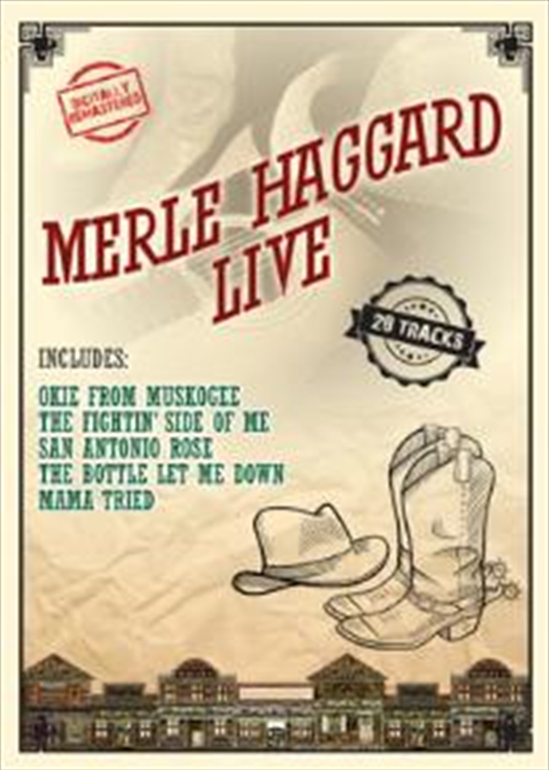 Live - Merle Haggard/Product Detail/Country