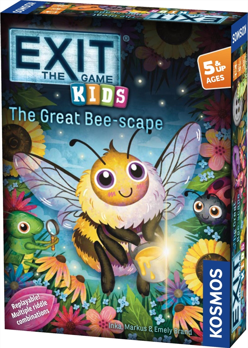 Exit The Game - Kids - The Great Bee-scape/Product Detail/Board Games
