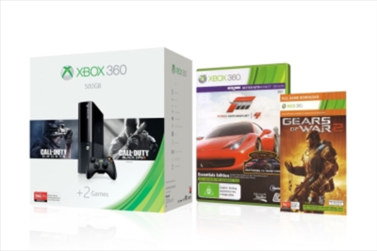 Xbox 360 500GB Console with 4 Games/Product Detail/Consoles & Accessories