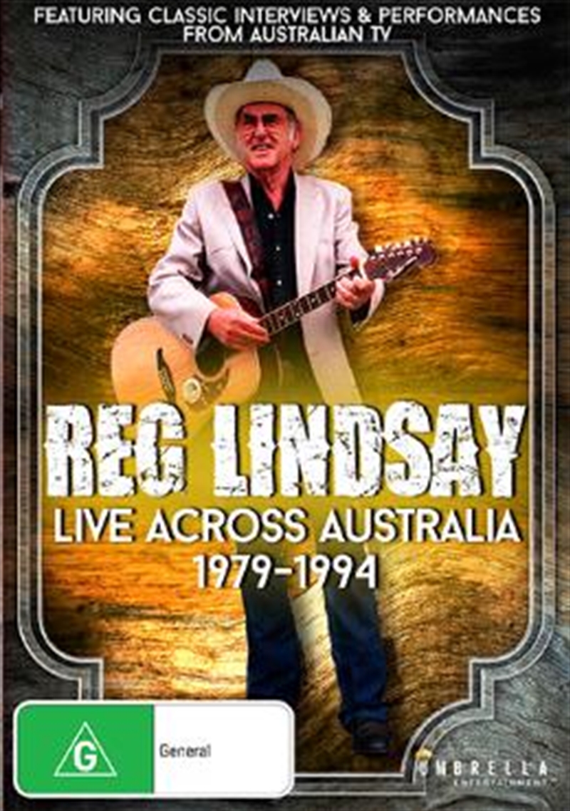 Reg Lindsay: Live Across Australia/Product Detail/Visual