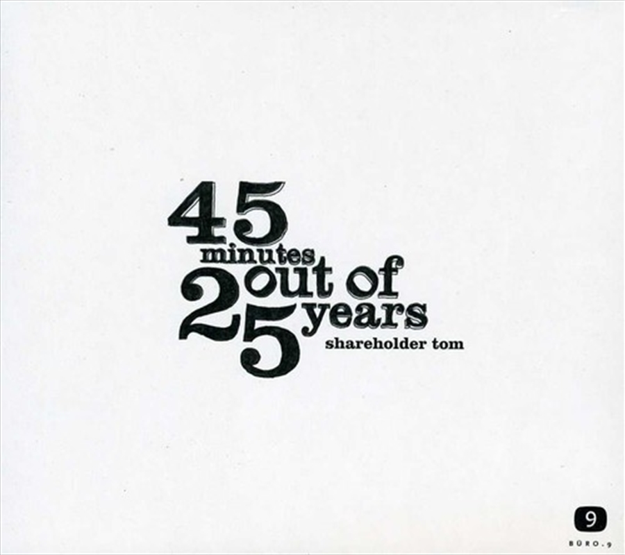 45 Minutes Out Of 25 Years/Product Detail/R&B
