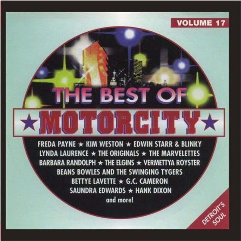 Best Of Motorcity: Vol17/Product Detail/Various