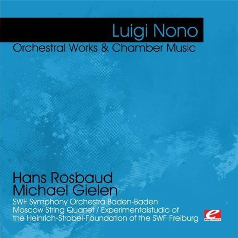 Nono: Orchestral Works & Chamber Music/Product Detail/Classical