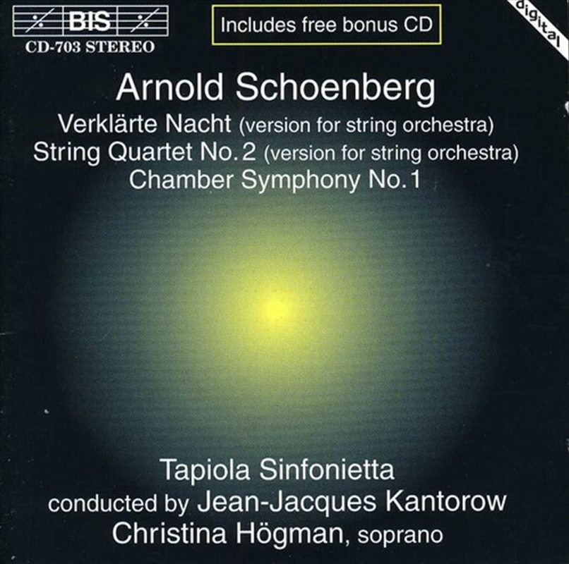 Verkl Rte Nacht/String Quartet No 2/Chamber Symphony No 1/Product Detail/Classical