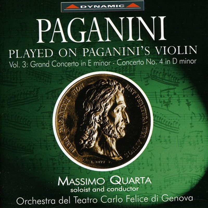 Paganinis Violin Vol 3/Product Detail/Classical