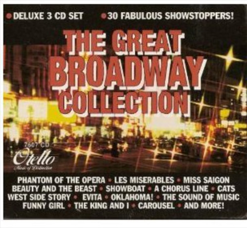 Great Broadway Collection: Vol 1-3/Product Detail/Music CD Albums & Vinyl Records