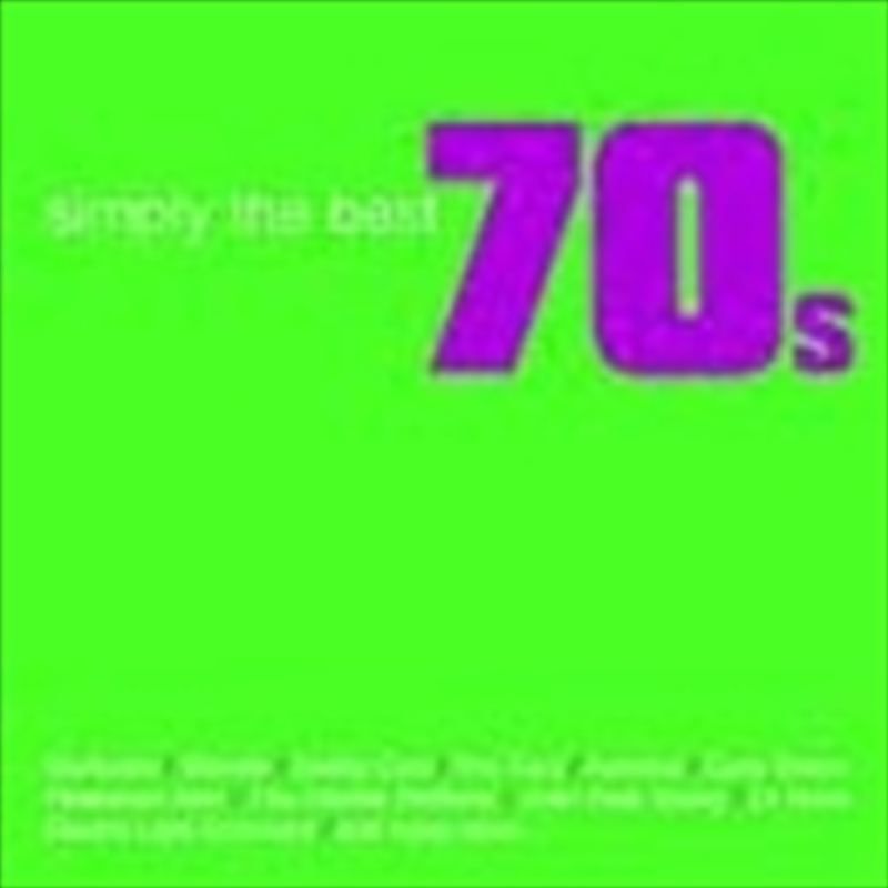 Simply The Best 70s Album/Product Detail/Rock/Pop