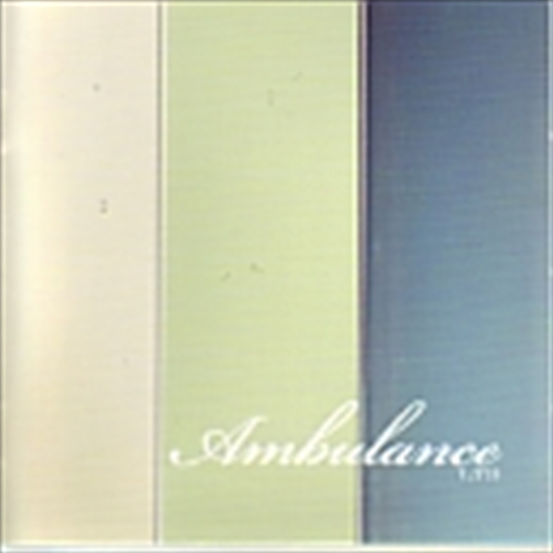 Ambulance Ltd Lp/Product Detail/Music CD Albums & Vinyl Records