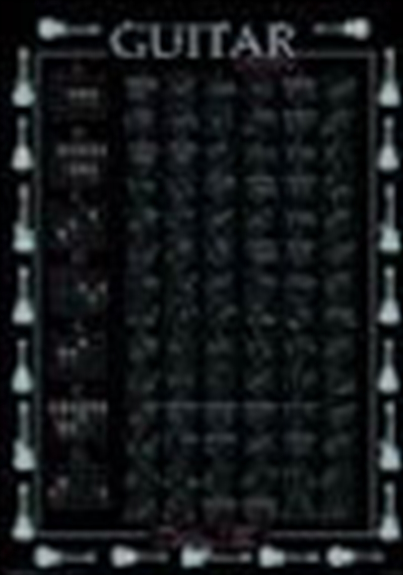Guitar Chords/Product Detail/Posters & Prints