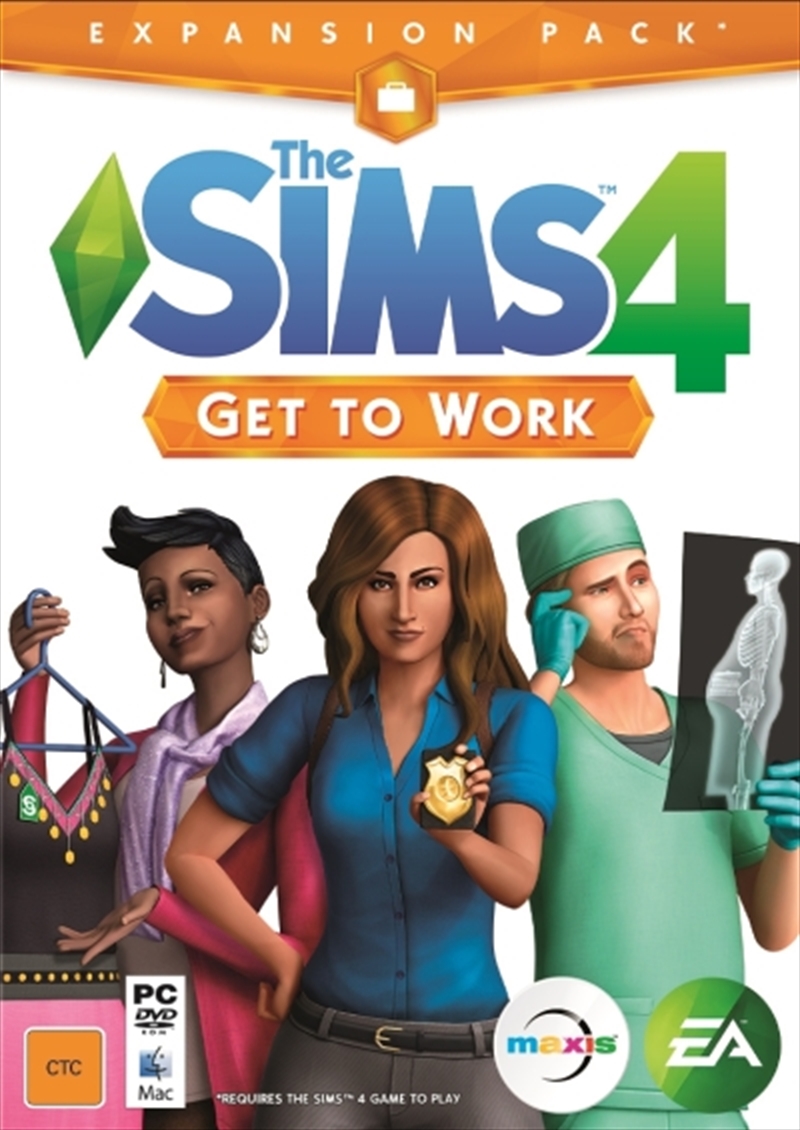 Sims 4 Get to Work/Product Detail/Simulation
