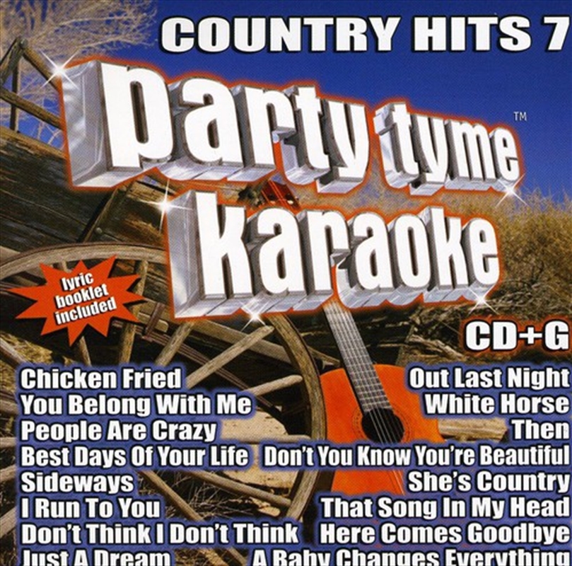 Country Hits: Vol7/Product Detail/Karaoke