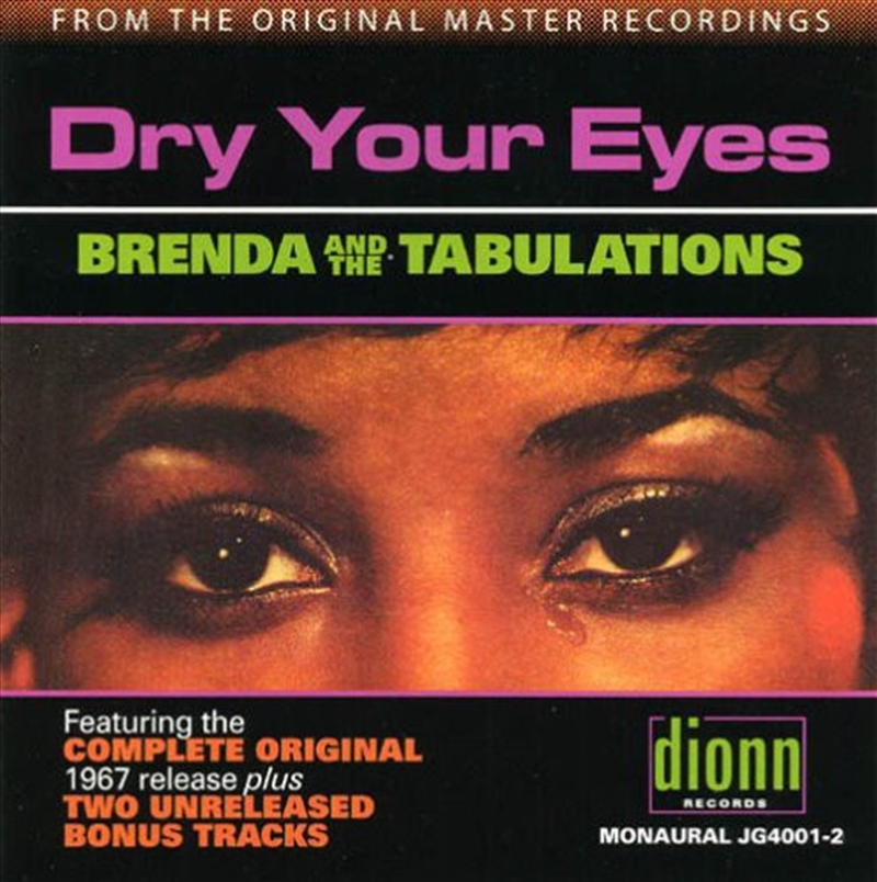 Dry Your Eyes/Product Detail/R&B