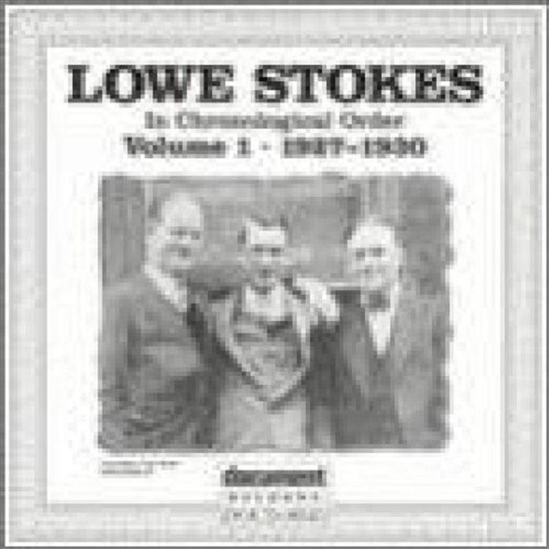 Lowe Stokes: Vol 1 1927-1930/Product Detail/Country